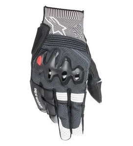 アルパインスターズ MORPH SPORT GLOVES グローブ ブラック/ホワイト XL バイク ツーリング 通気性 手袋 スマホ対応