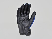 デイトナ 32444 DG-003 カーボンメッシュグローブ ブルー S バイク ツーリング 手袋 本革 通気性_画像2