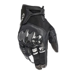 アルパインスターズ SMX-R GLOVE グローブ ブラック/ホワイト 2XL バイク ツーリング メッシュ 手袋 スマホ対応