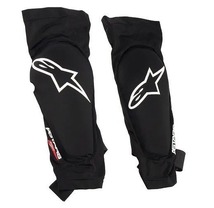 アルパインスターズ ARIA KNEE PROTECTOR インナープロテクター ブラック/ホワイト L バイク ツーリング 膝 防護 保護_画像1