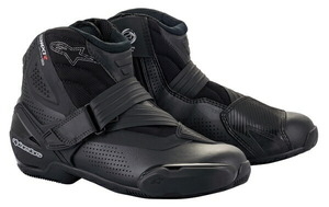 アルパインスターズ SMX-1 R v2 VENTED ベンティッド ライディング ブーツ ブラック/ブラック 41/26cm 靴 軽量 アルパイン