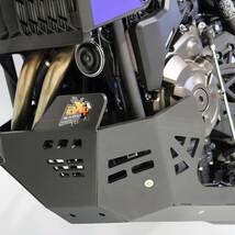 AXP AX1606 アドベンチャー スキッドプレート ブラック テネレ700 バイク 外装 パーツ エンジン 保護_画像5