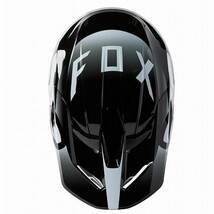 FOX 29729-018-YL ユース V1ヘルメット リード ブラック/ホワイト L(52-53cm) キッズ 子供用 フルフェイス ダートフリーク_画像4