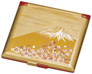 { сейчас!20% снижение цены средний } hamada магазин [ произведение лакированные изделия ] Fuji . Sakura Mini compact 