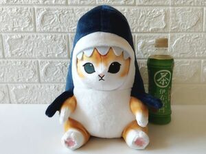 【送料無料!!】台湾限定★即決♪ 正規品!! モフサンド（mofusand）サメにゃん ぬいぐるみ【12インチ】青色♪