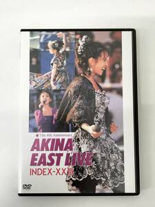 中森明菜　AKINA EAST LIVE DVD　NO198