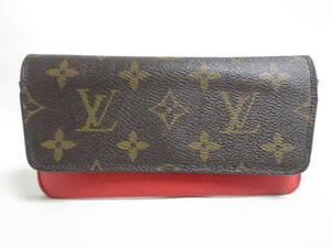 12530◆LOUIS VUITTON ルイヴィトン モノグラム エテュイ リュネット ウディ GI0372 メガネケース MADE IN FRANCE 中古 USED