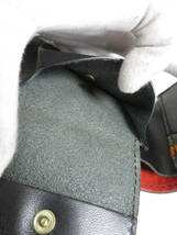12527◆【SALE】B3Labo Leather Work ビースリーラボ レザーウオレット 二つ折り財布 ブラック Japan Made 中古 USED_画像8