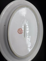 【 大皿 食器】 花柄　プレート　5枚　セット売り　中古　幅25.5cm_画像5