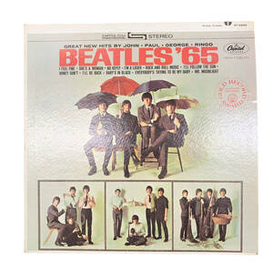 24C123_2 【LPレコード】 The BEATLES ビートルズ BEATLES'65 ST-2228 アナログ盤 現状品 中古