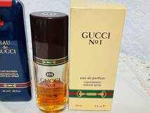 【USED】☆ GUCCI グッチ EAU de GUCCI concentree オーデグッチ コンセントレ コンサントレ25mlとNo.1 EDP 30ml 香水 2点_画像5