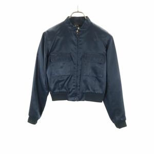 アーペーセー フランス製 長袖 ジップジャケット S ネイビー系 A.P.C. レディース 240218