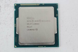 Intel CPU XEON E3-1245V3 3.40GHz LGA1150☆