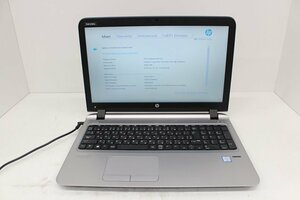 現状 ProBook 450 G3 第6世代 Core i3 6100U /4GB/15.6インチ/Wi-Fi/USB3.0/HDMI端子/Win8モデル☆