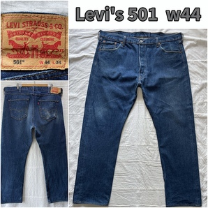 Levi's 501 w44 リーバイス 00501-0000 股下実寸80cm ビッグサイズ Bigの画像1