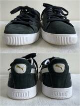 WIND AND SEA × Pii × PUMA トリプルコラボ「カキツバタ」US9 / 28cm PUMA SUEDE プーマ スウェード ブラック 美品_画像7