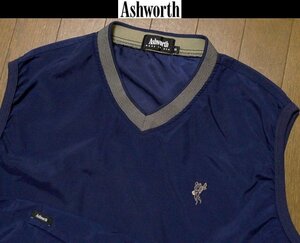 M(US)XL(JP rank )* cheap prompt decision + free shipping * super rare Ashworth USA limitated model 1 point thing beautiful goods . manner water-repellent USA made Golf man embroidery nylon the best 