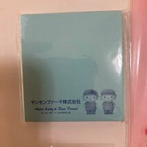 手術着　オペ着　キテイ　サンリオ キティーちゃん　サンリオ　製薬会社　大正富山ヤンセンファーマ　クリアファイル　付箋　3色ボールペン_画像2