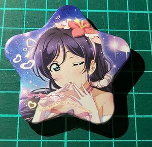 【送料無料／匿名配送】東條希 ラブライブ！キャラポップフェス 星型缶バッジ μ's