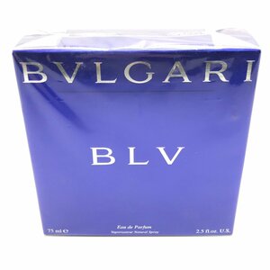 未開封品　BVLGARI ブルガリ 香水 BLV オードパルファム EDP スプレー 75ml メンズ MB fe ABC2