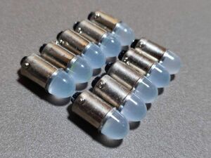 10 piece corner marker for BA9S 12V 24V lens LED lamp white deco truck 