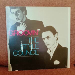 スタイルカウンシル 12インチ「GROOVIN'」ポール・ウェラー ミック・タルボット The Style Council スタカン Paul Weller アナログレコード