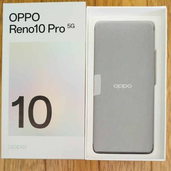 Reno10 Pro 5G メモリー8GB ストレージ256GB シルバーグレー ソフトバンク新品未使用品
