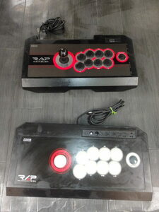 アーケードコントローラー HORI ホリ RAP リアルアーケードPro.V HAYABUSA & V3-SA [PS4/PS3/PC用] 2個セット GG1572