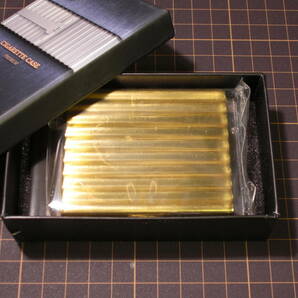 TEAM PISTOL シガレットケース タバコケース スリム用  ゴールド 手巻きタバコ用の画像3