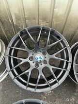 BMW 18インチ 8.5J +35 5穴 pcd120 4本セット e60 e90 e46 f10 f30_画像5