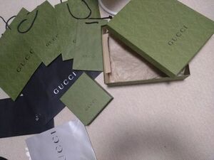 GUCCI　グッチ　限定　紙袋　箱　ギフトボックス　プレゼント　限定 バッグ　ブランド