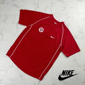 美品 NIKE ナイキ PERU RUNNERS 1984 ランニングTシャツ 前後プリント トップス メンズ 赤 レッド サイズM*MC709