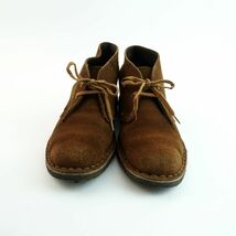 Clarks クラークス 4 23.0 Desert Boot デザートブーツ スエード 茶色 ブラウン/MC40_画像2