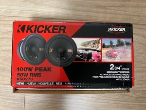 KICKER KSC2704 KSシリーズ 7cmミッドレンジスピーカー