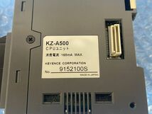 [CK12681] KEYENCE キーエンス KZ-A500 シーケンサー CPUユニット 動作保証_画像5
