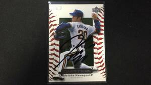 [BBM228 с автографом] Hidetaka Kawagoe 8 ● Orix Buffaloes/Blue Wave ● Инспекция) Hankyu Braves Kintetsu Professional Baseball Card Roukarbee