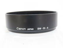 Canon Lens Hood BW-55-A キャノン レンズフード_画像2