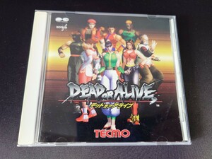 【GAME関連】DEAD OR ALIVE　サウンドトラック　ステッカー付　TECMO　デッド オア アライブ