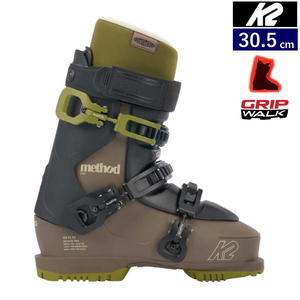 23-24 K2 METHOD PRO [30.5cm pair width 102mm width ]ke- two men's ski boots 3 piece Freestyle fleece key 