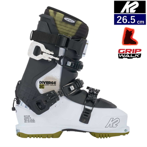 23-24 K2 DIVERGE SC [26.5cm pair width 102mm width ]ke- two men's ski boots 3 piece Freestyle fleece key 