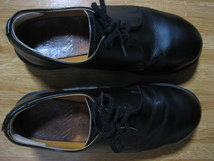 希少 ☆英国製 90s Dr.martens ドクターマーチン 3ホール スチールトゥシューズ UK6 25cm 黒 ブラック ビンテージ 1461 BLACK/レースアップ_画像4