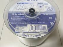 CD-R 700MB 80分 100枚組 ホワイトレーベル