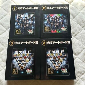 EXILE 光るアートボード　セット