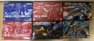 ●HGUC ●機動戦士ガンダムＺＺ　キュベレイＭＫーII リゲルグ　Hi-νガンダム　ＨＧカラミティガンダム　６個セット　送料６００円