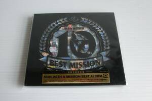 CD MAN WITH A MISSION 【MAN WITH A BEST MISSION】新品初回盤 DVD付ベストアルバム！マンウィズ◇新品未開封◇