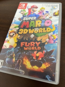 【Switch】『SUPER MARIO 3DWORLD+FURY WORLD フューリーワールド スーパーマリオ3Dワールド』 中古美品