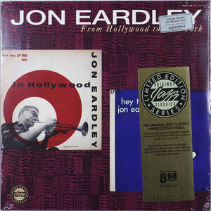 ◆JON EARDLEY/FROM HOLLYWOOD TO NEW YORK (US LTD. OJC LP/Sealed) -Red Mitchell, Pete Jolly, J.R. Montrose, Prestige