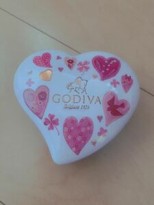 GODIVA ゴディバ ハート缶 空き缶