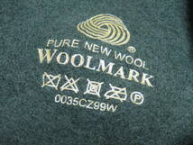 【送料無料】PURE NEW WOOL WOOL MARK モスグリーン系色 メンズ レディース スポーツキャップ ハット 帽子 1個_画像4
