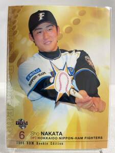  middle rice field sho rookie card 36 BBM 2008 Baseball magazine Hokkaido Nippon-Ham Fighters 